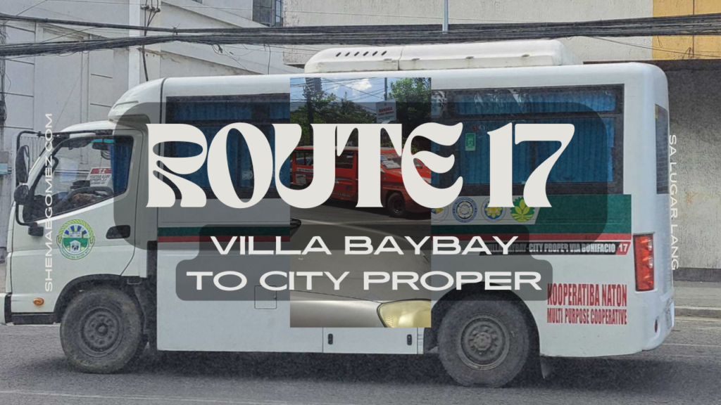 Iloilo Jeep Route 17 Villa Baybay to City Proper via Bonifacio Loop