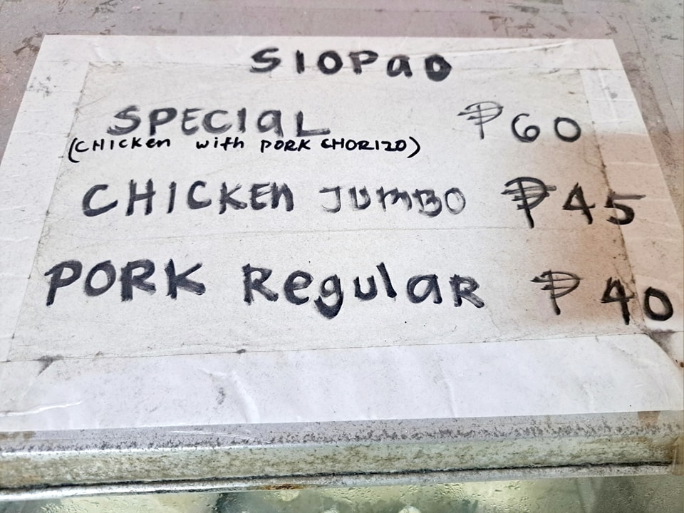 dinagyang siopao prices