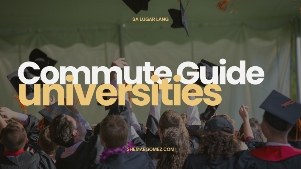 Commuters’ Guide Going to Universities and Colleges in Iloilo City