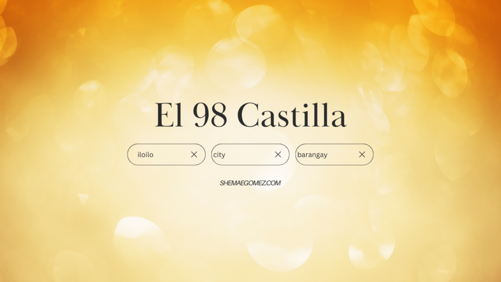 Barangay El 98 Castilla (Iloilo City)