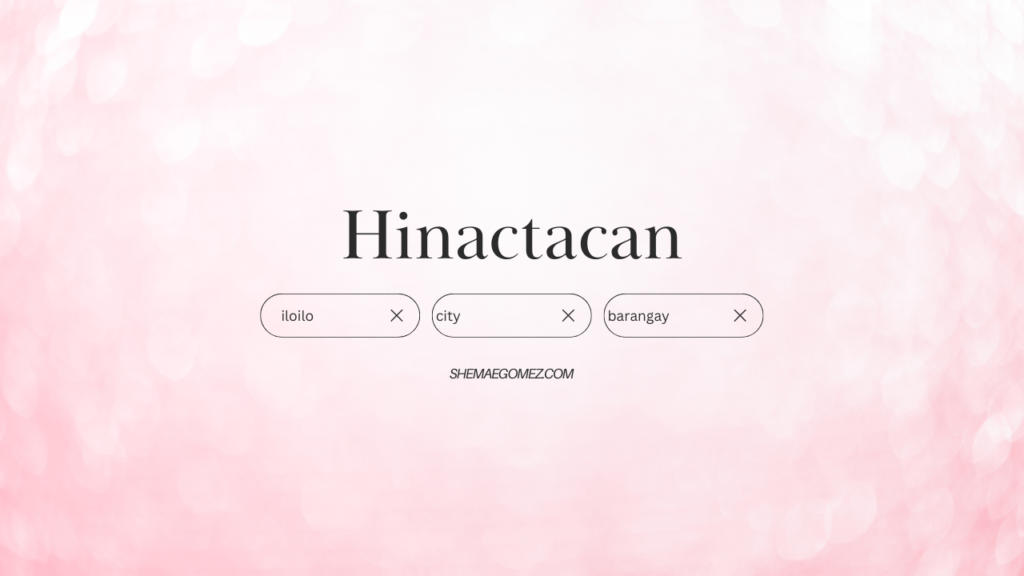 Barangay Hinactacan (Iloilo City)