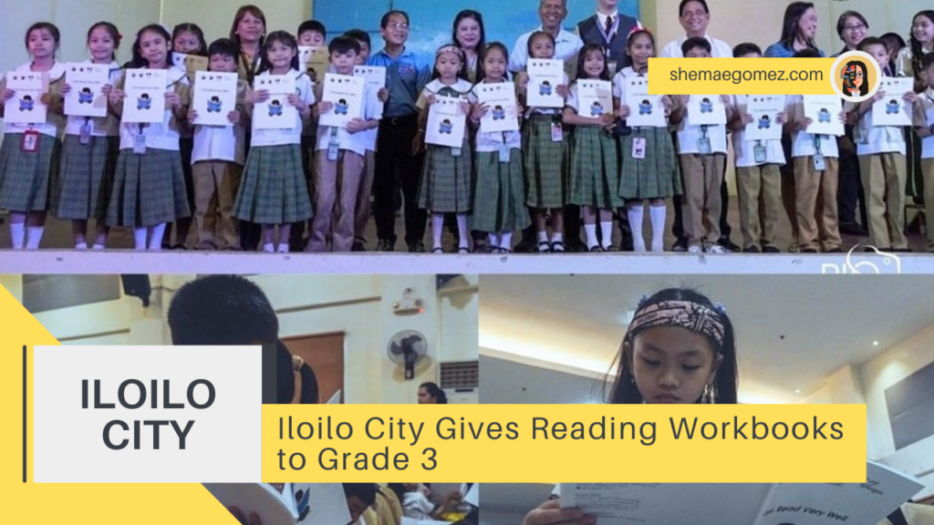 Iloilo City Gives Reading Workbooks to Grade 3