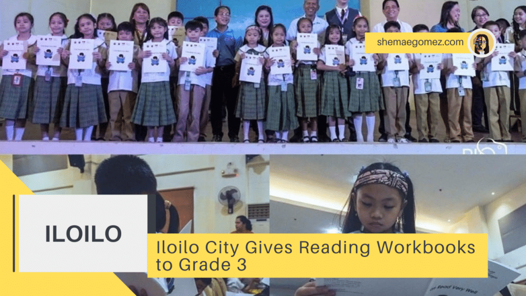 Iloilo City Gives Reading Workbooks to Grade 3