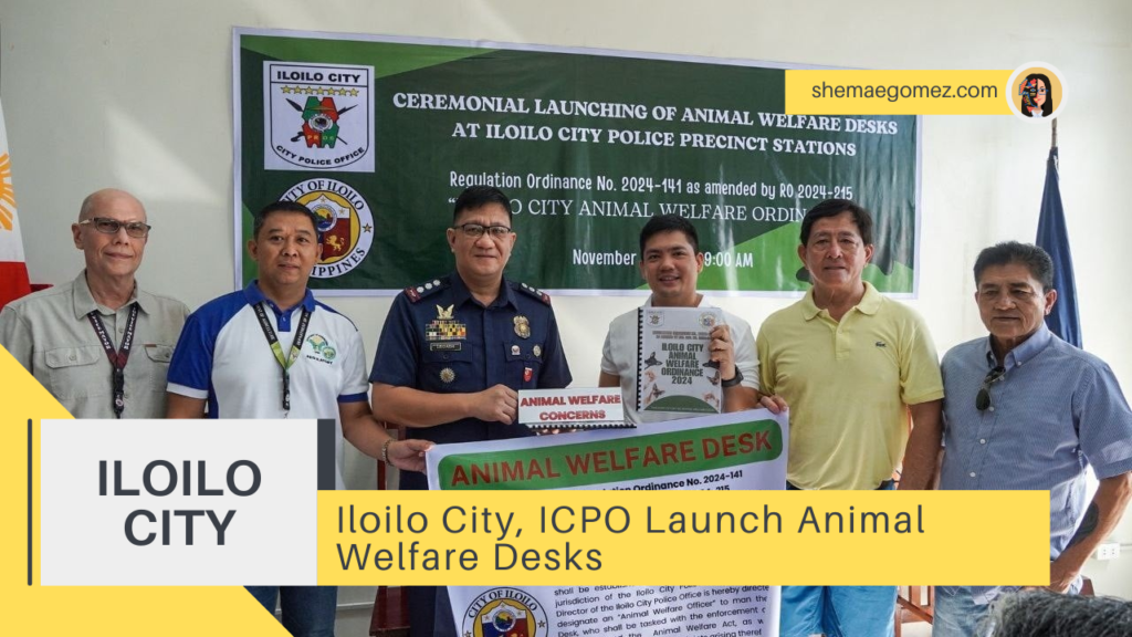 Iloilo City, ICPO Launch Animal Welfare Desks