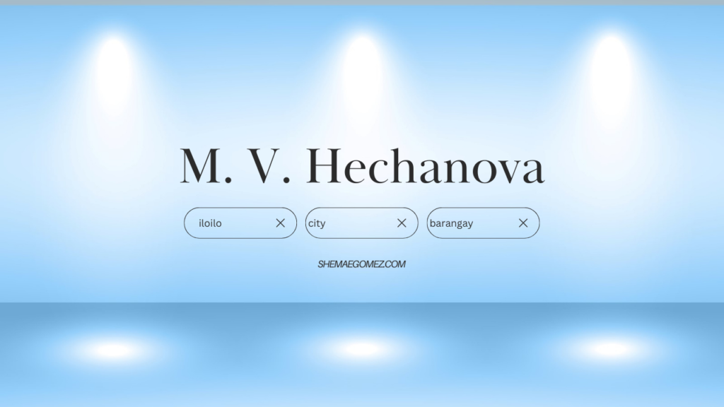 M. V. Hechanova