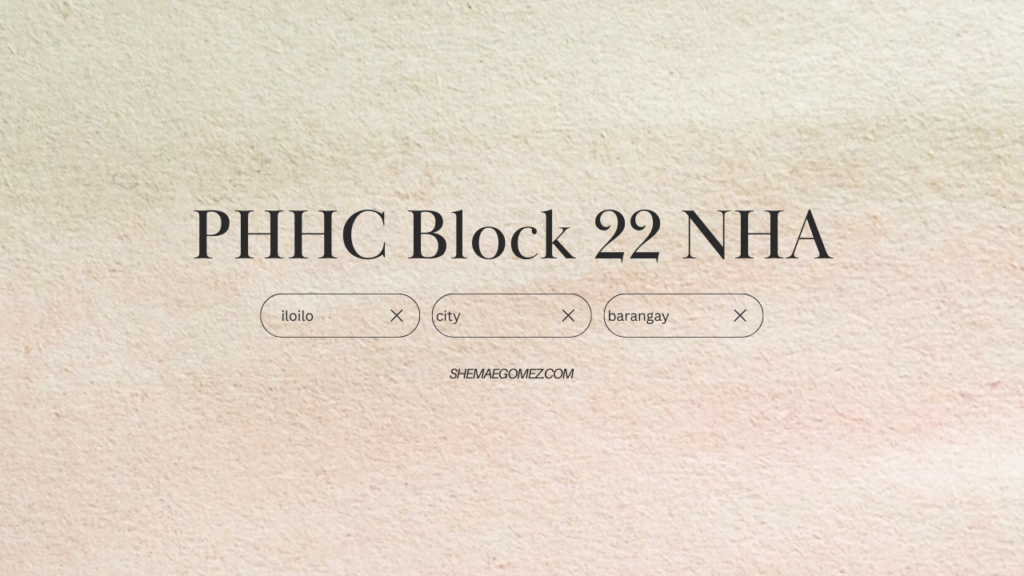 PHHC Block 22 NHA