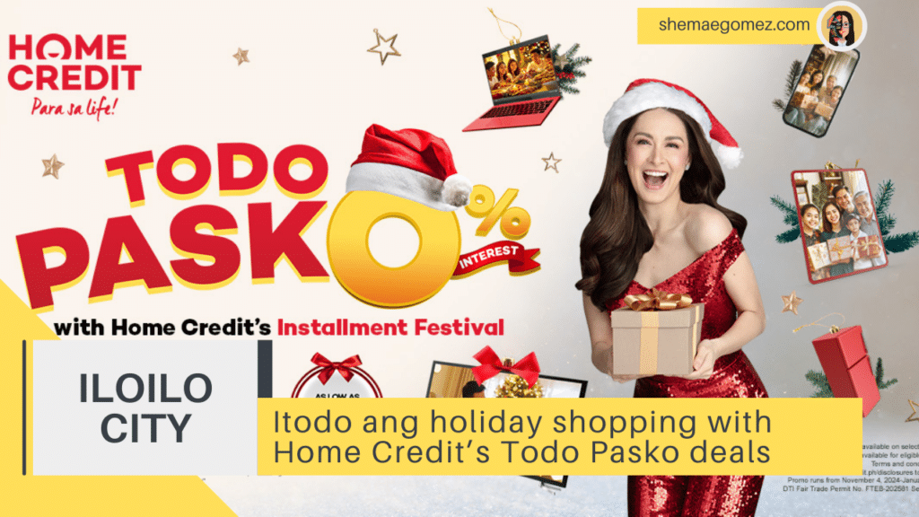 Itodo ang holiday shopping with Home Credit’s Todo Pasko deals