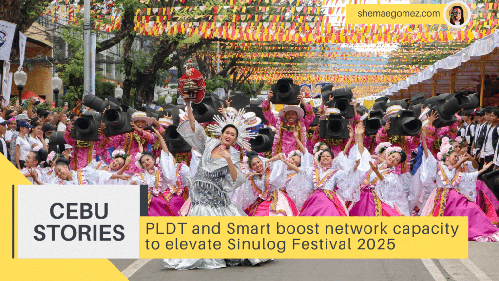 PLDT and Smart boost network capacity to elevate Sinulog Festival 2025