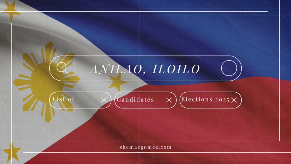 Election 2025 List of Candidates (Anilao, Iloilo)