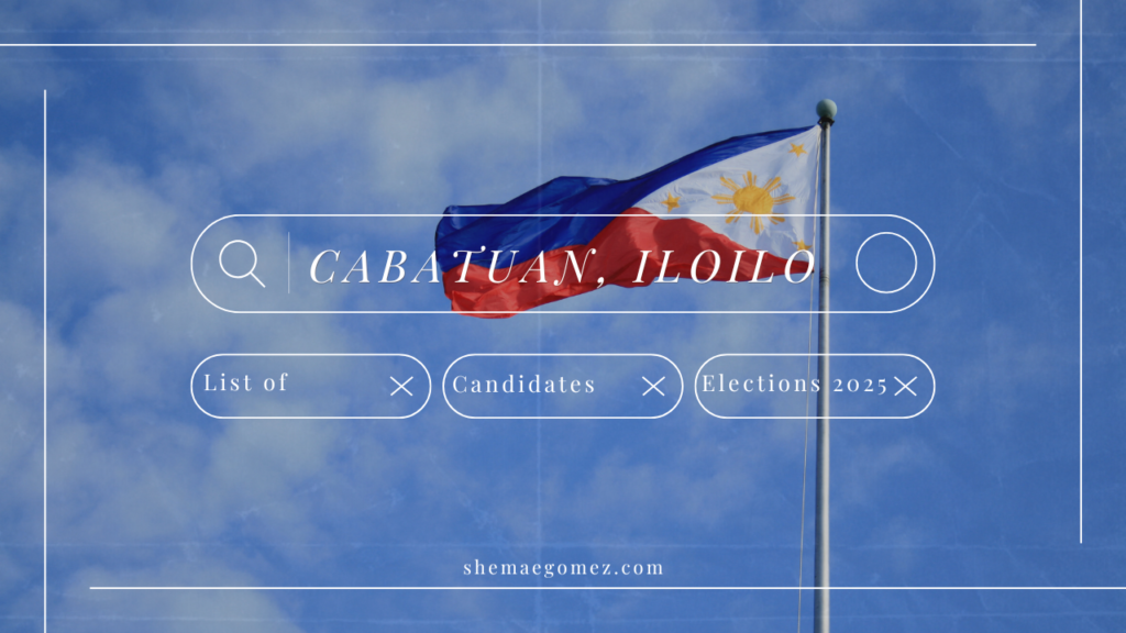 Election 2025 List of Candidates (Cabatuan, Iloilo)