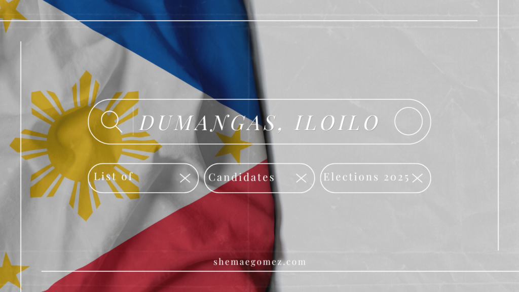 Election 2025 List of Candidates (Dumagas, Iloilo)