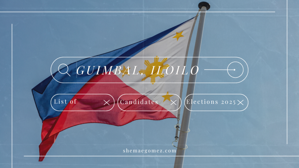 Election 2025: List of Candidates (Guimbal, Iloilo)