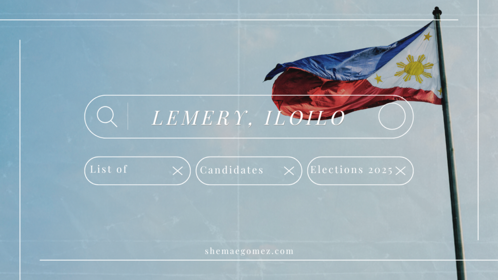 Election 2025 List of Candidates (Lemery, Iloilo)