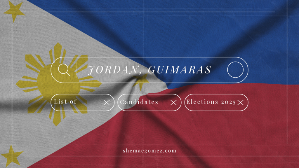 Election 2025: List of Candidates (Jordan, Guimaras)