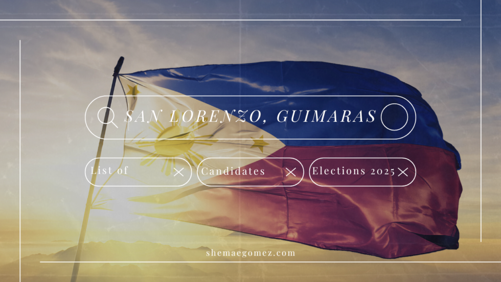 Election 2025: List of Candidates (San Lorenzo, Guimaras)