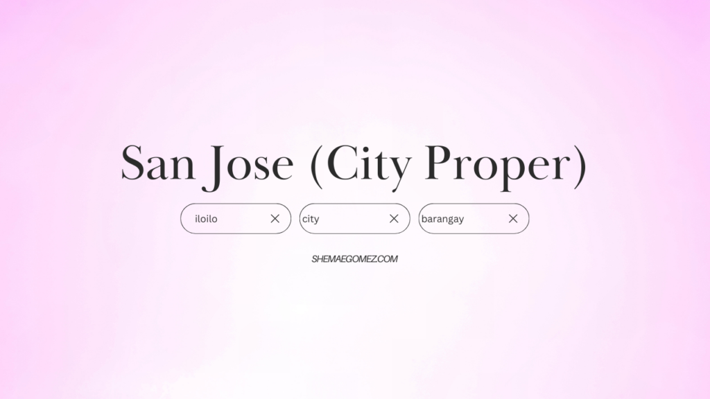 San Jose (City Proper)