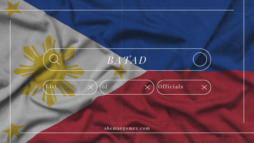 Batad, Iloilo Officials