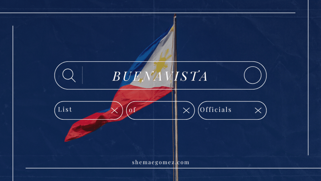 Buenavista, Guimaras Officials