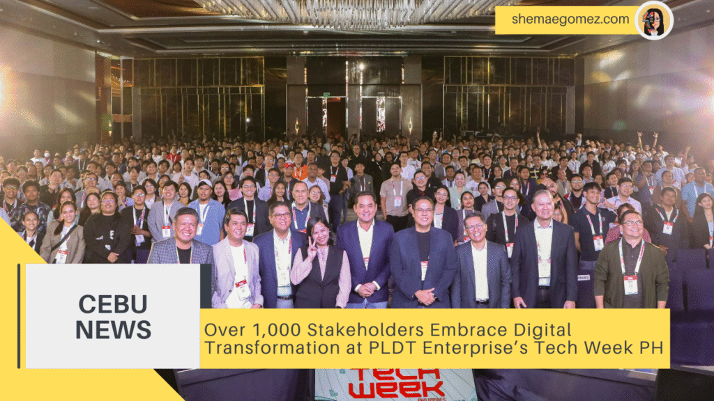 Over 1,000 Stakeholders Embrace Digital Transformation at PLDT Enterprise’s Tech Week PH in Cebu