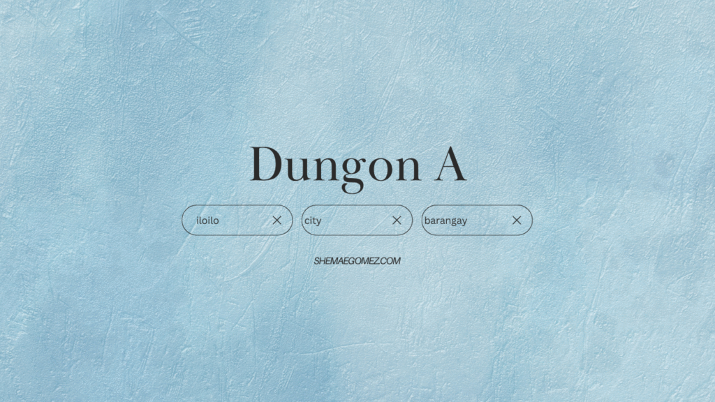Barangay Dungon A (Iloilo City)