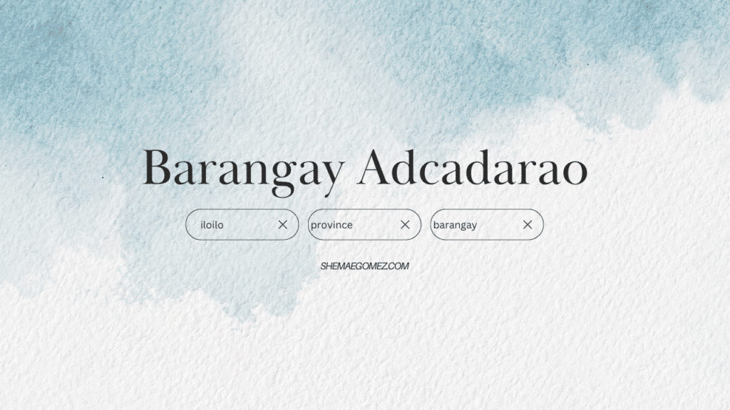 Barangay Adcadarao (Ajuy, Iloilo)