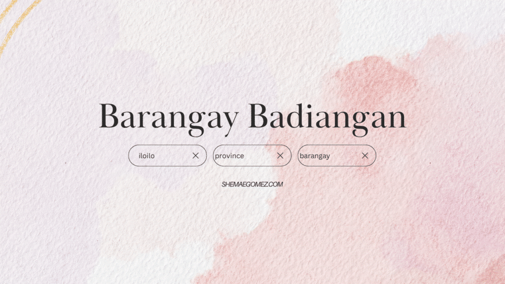 Barangay Badiangan (Ajuy, Iloilo)