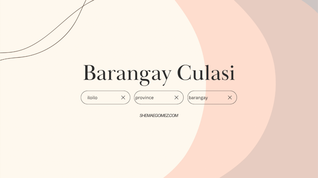 Barangay Culasi (Ajuy, Iloilo)