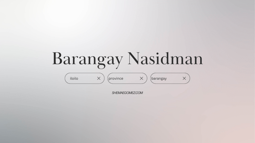 Barangay Nasidman (Ajuy, Iloilo)