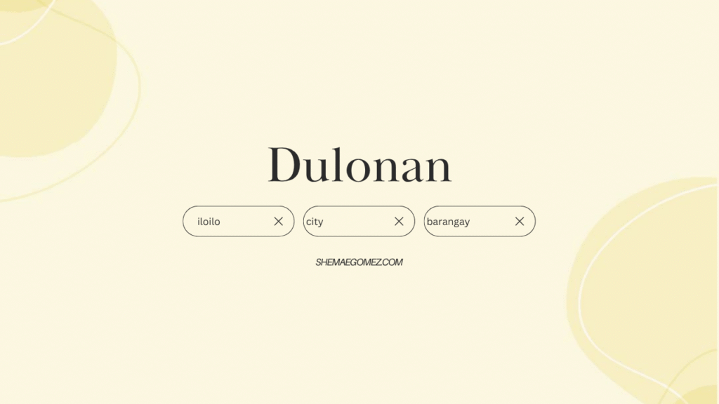Barangay Dulonan (Iloilo City)