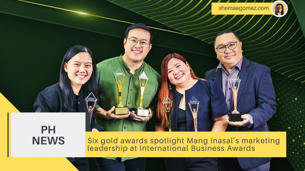 Six gold awards spotlight Mang Inasal’s marketing leadership at International Business Awards