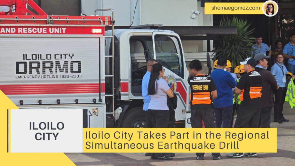 Iloilo City Takes Part in the Regional Simultaneous Earthquake Drill