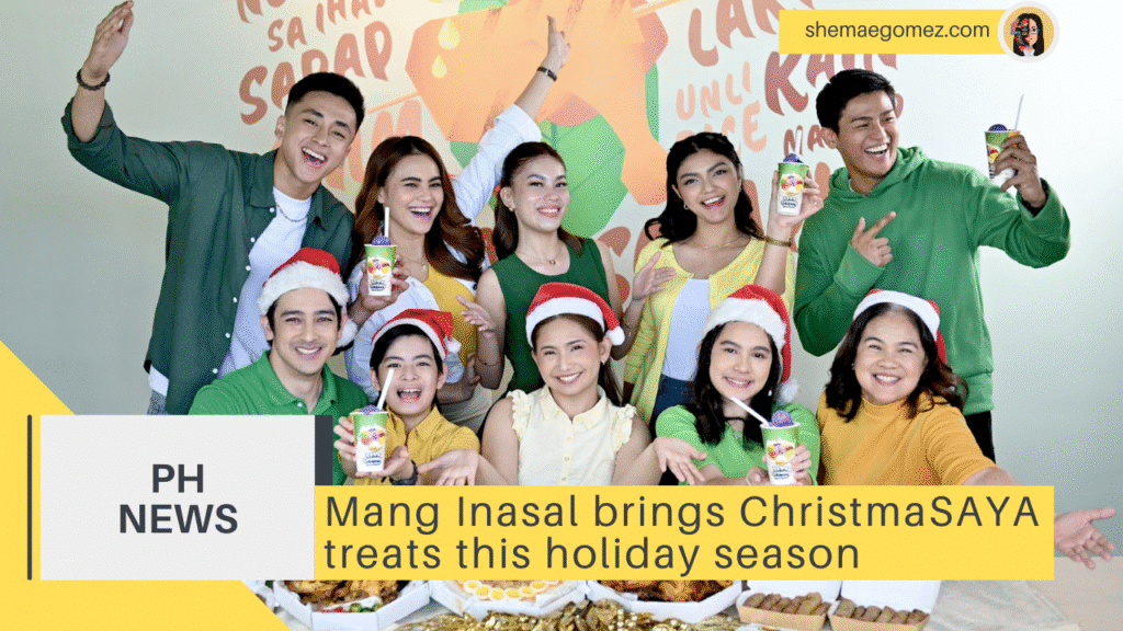 Mang Inasal brings ChristmaSAYA treats this holiday season