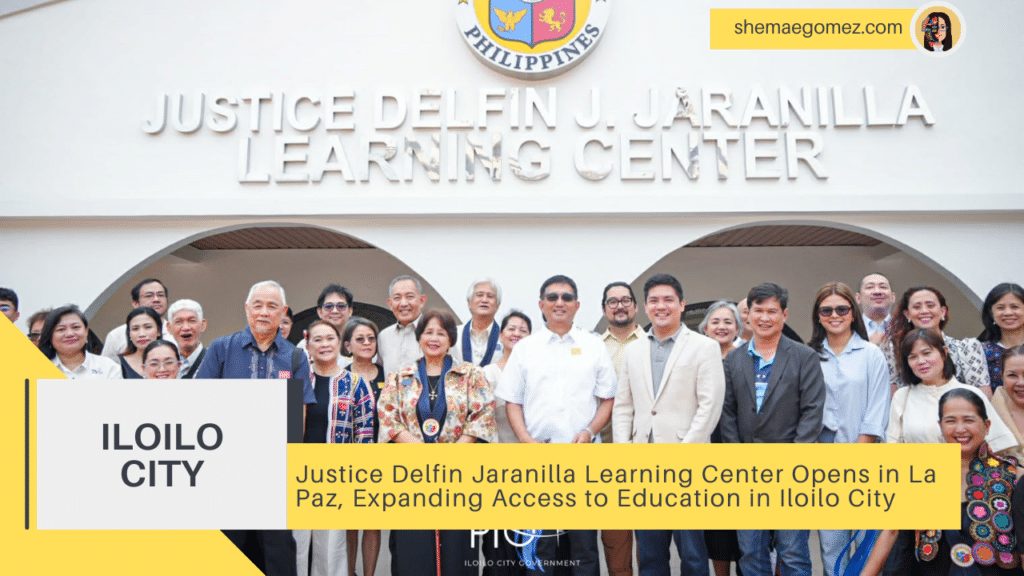 Justice Delfin Jaranilla Learning Center Opens in La Paz, Expanding Access to Education in Iloilo City