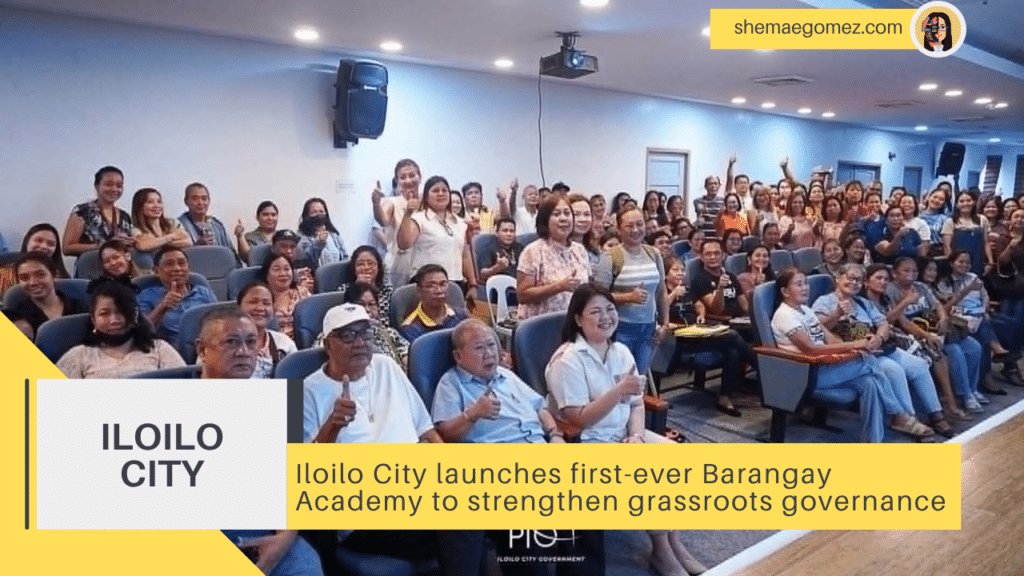 Iloilo City launches first-ever Barangay Academy to strengthen grassroots governance